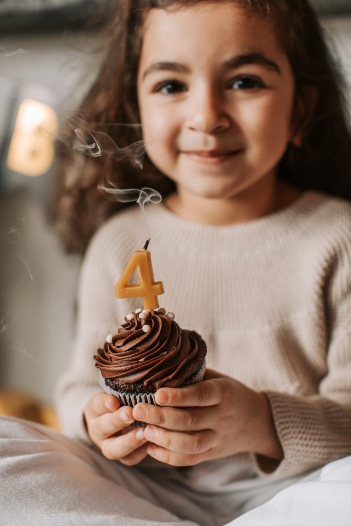 I'm 4 and I'm Celebrating My Birthday On National Cupcake Day