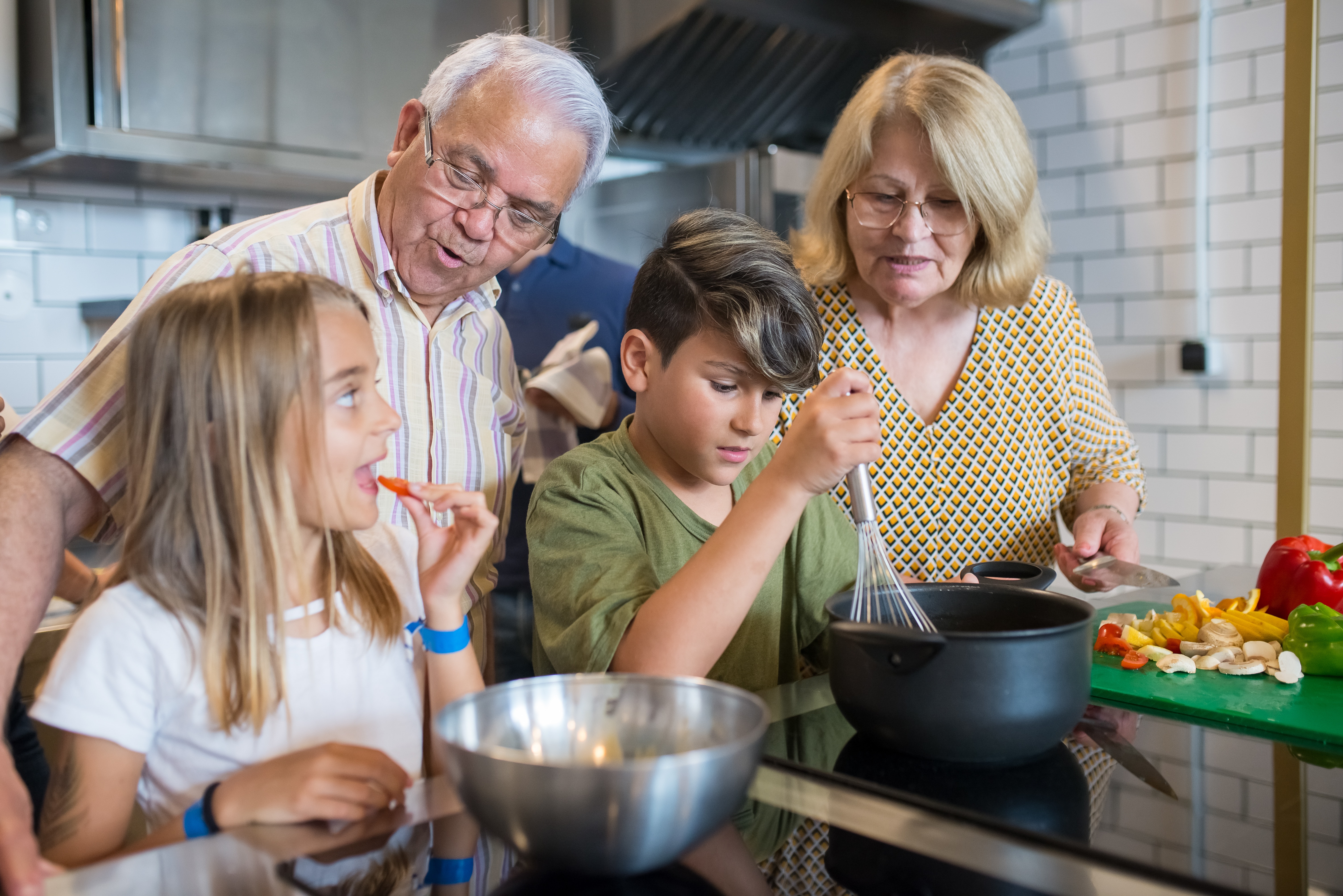 Learning Our Healthy Family Recipes With Grandma And Grandpa