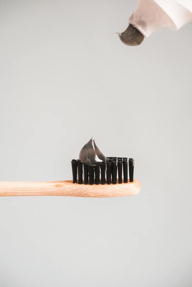 Charcoal Toothpaste Really Looks Like Charcoal