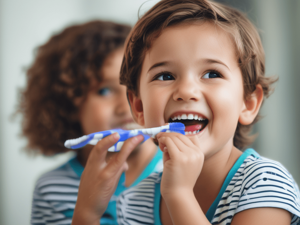 We Brush Our Teeth With Mommy And Daddy Every Day Before We Go Ou