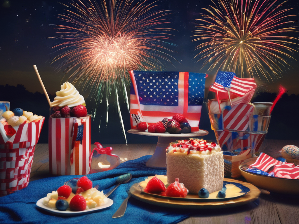 So Many Yummy Red, White And Blue Treats For Our July 4th Picnic