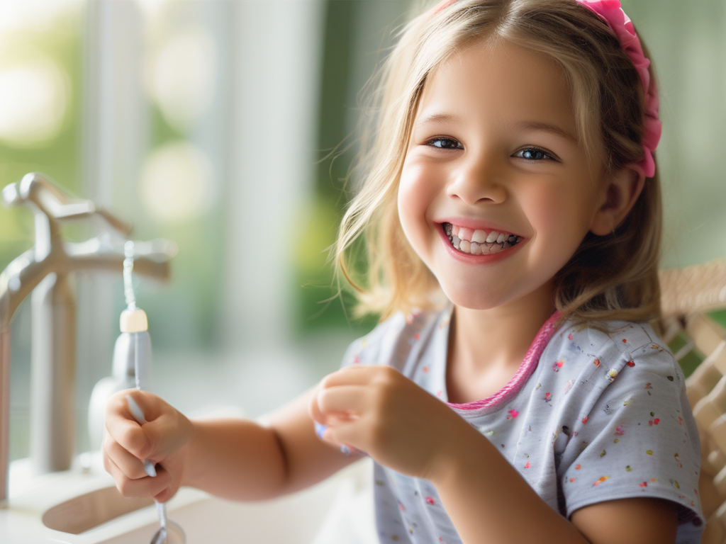 Mommy's First Rule Of The Day Is To Brush My Teeth