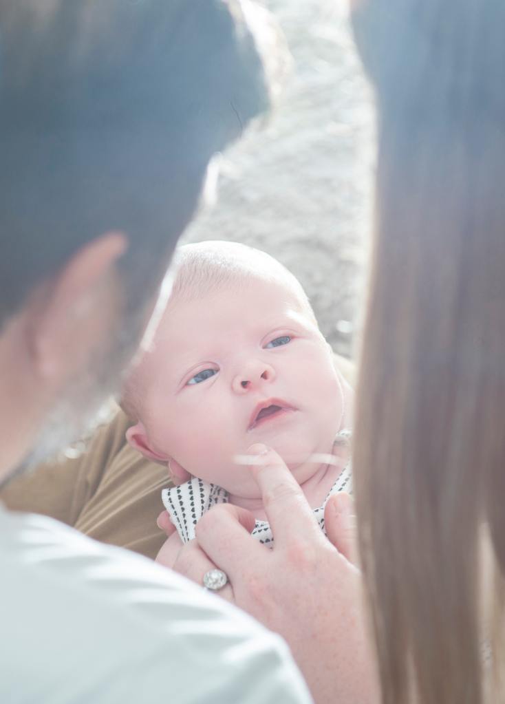 Checking Our Baby's Teeth