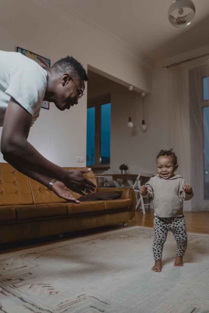 Come To Daddy And Then We're Going To Clean Your Teeth Before Bedtime