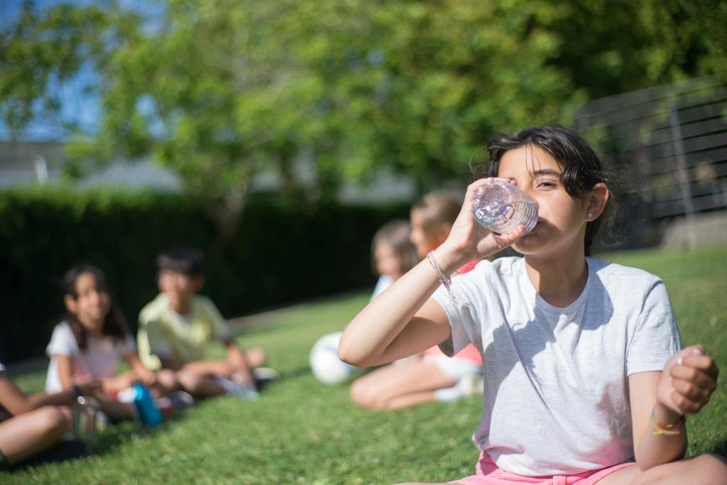 Water Tastes So Good On A Summer Day