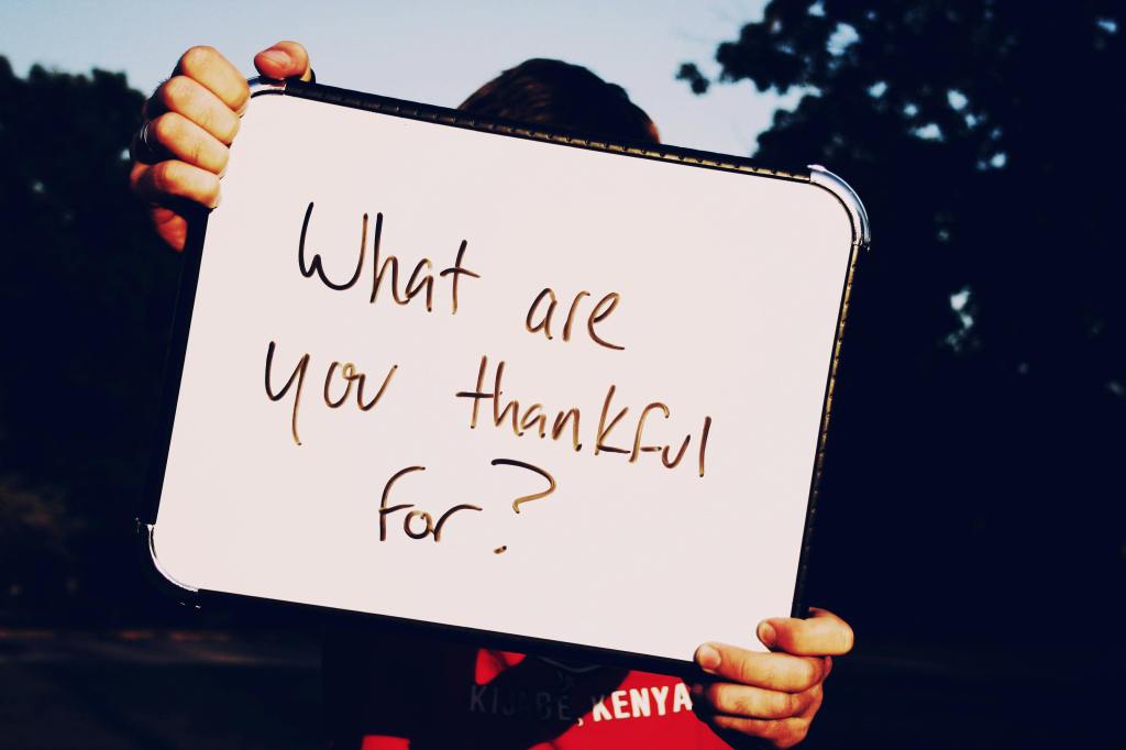 What Are you Thankful For?