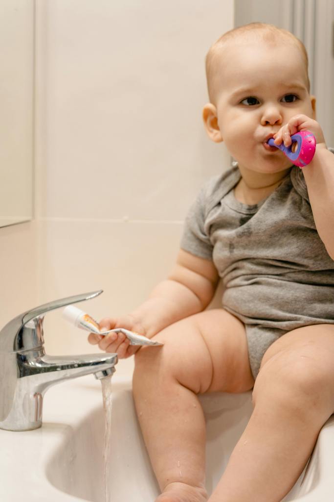 Mommy Got Me My First Toothbrush