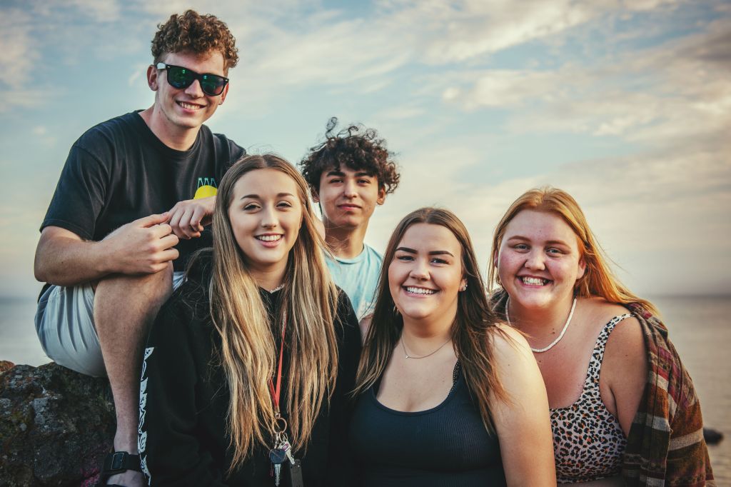 Summer, Friends, Healthy Teeth, What More Could You Ask For?