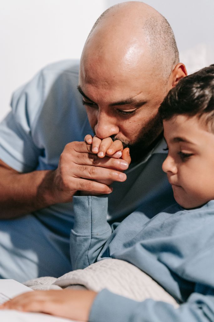 Daddy's Holding My Hand So I Don't Suck On My Fingers