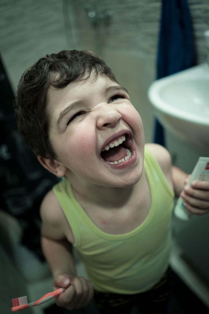 Mommy Says We Have To Brush All The Way Back To Get To My Molars