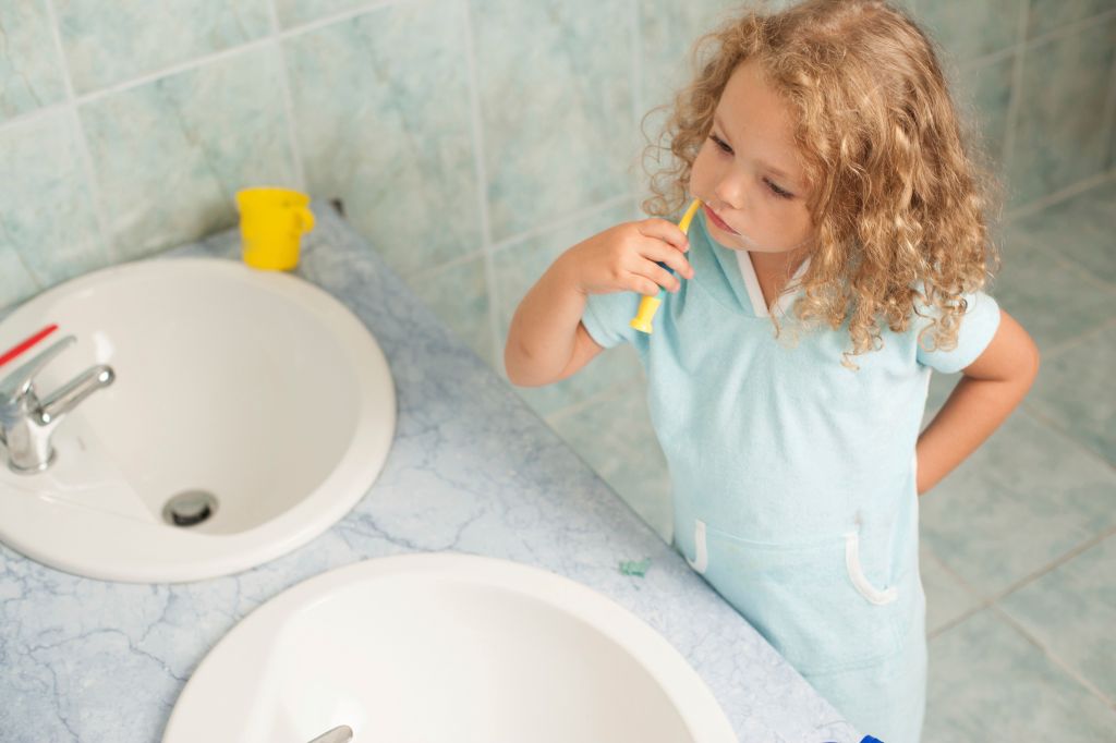 Mommy's Watching How I Brush My Teeth